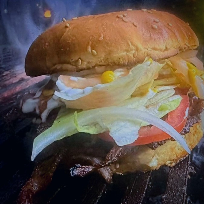 Hamburguesas Gigantes al Carbón La Palma