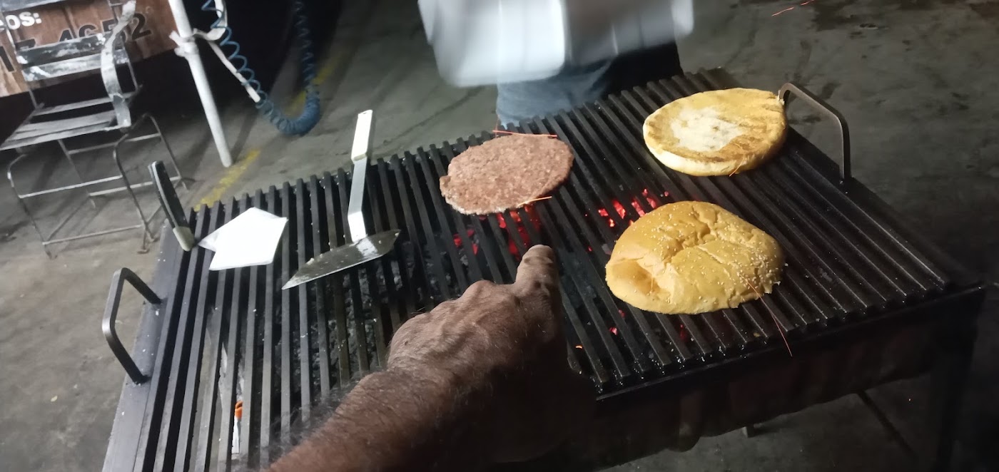 Hamburguesas Gigantes al Carbón La Palma