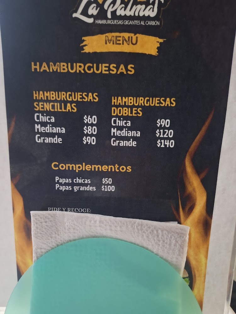 Hamburguesas Gigantes al Carbón La Palma