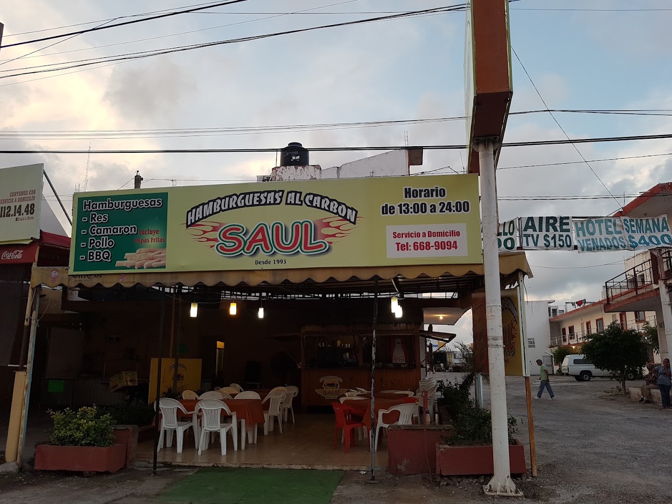 Hamburguesas al carbón Saul