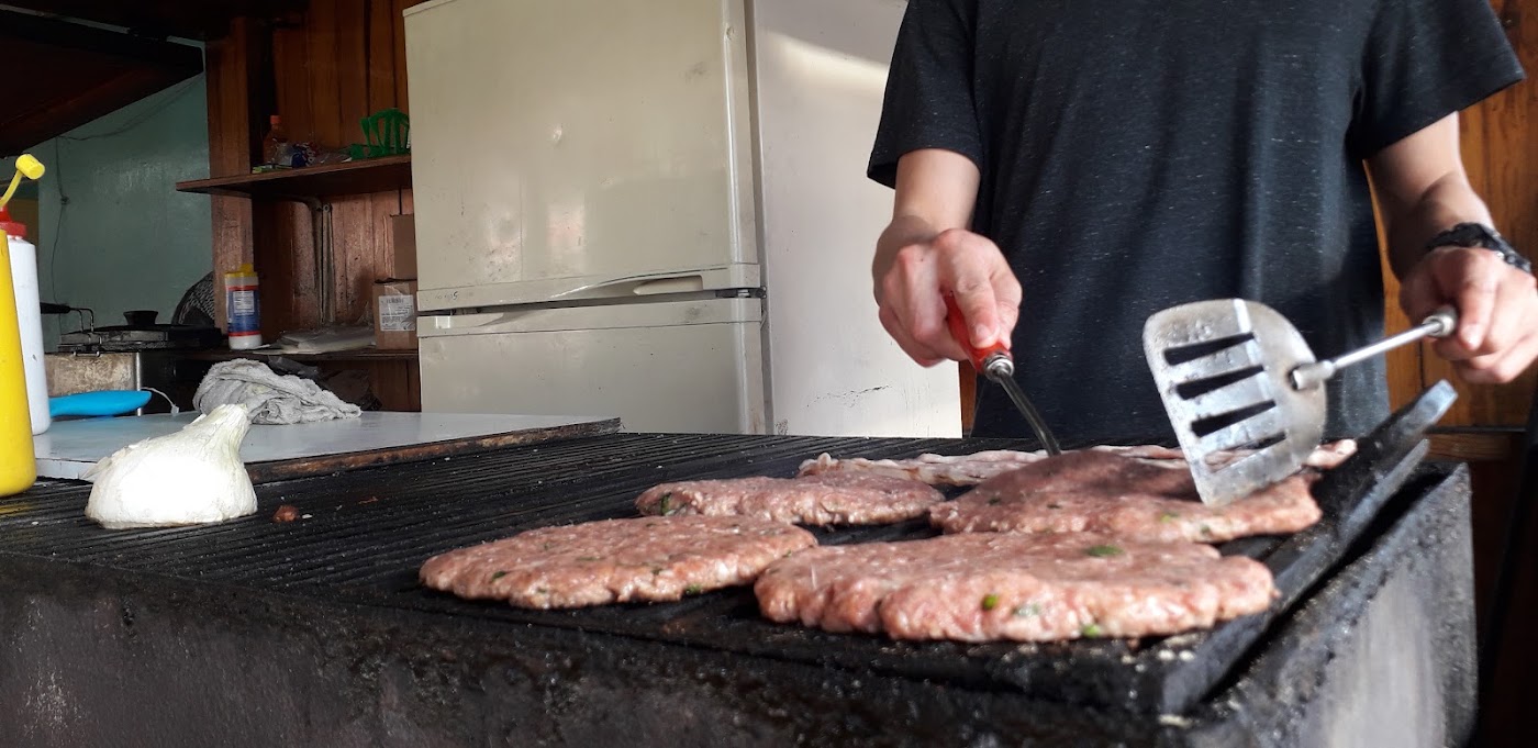 Hamburguesas al carbón Saul