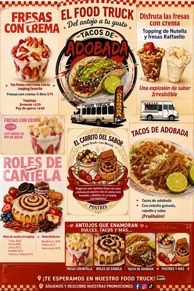 Food Truck: Fresas y Postres.
