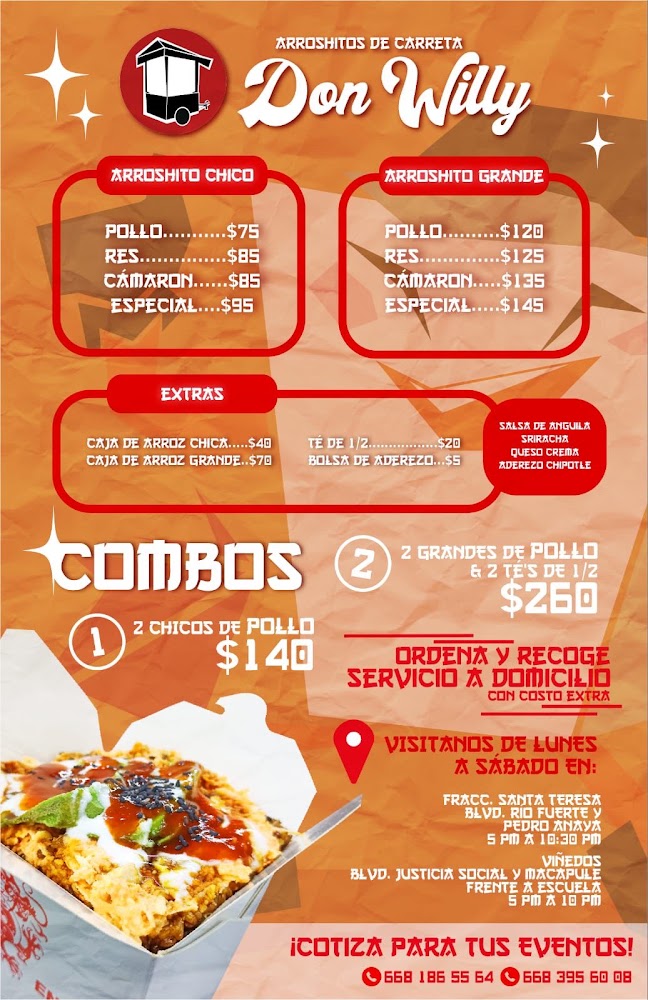 Arrochitos de Carreta Don Willy