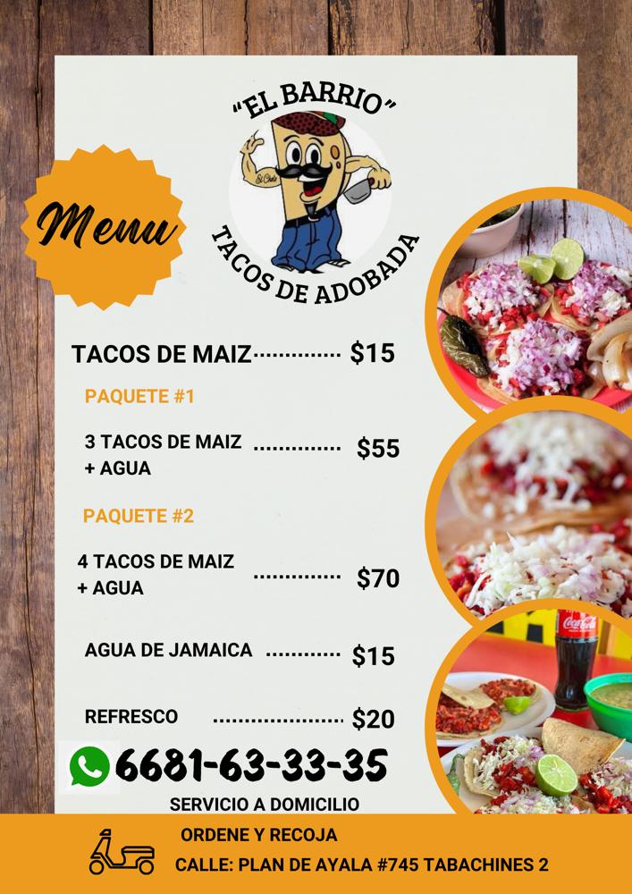 Tacos “El barrio”