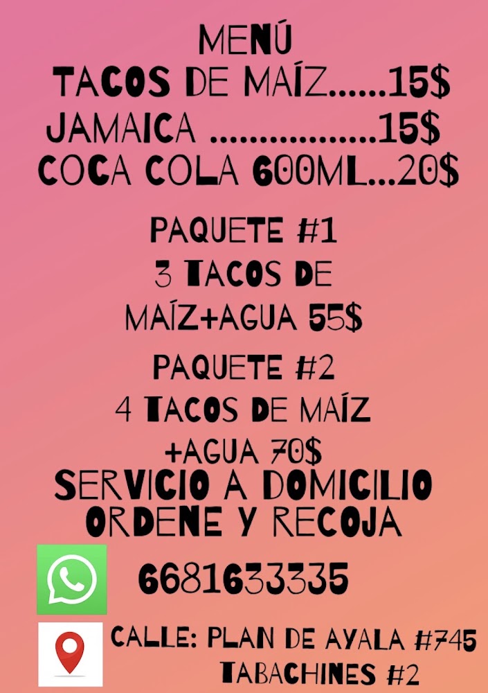 Tacos “El barrio”