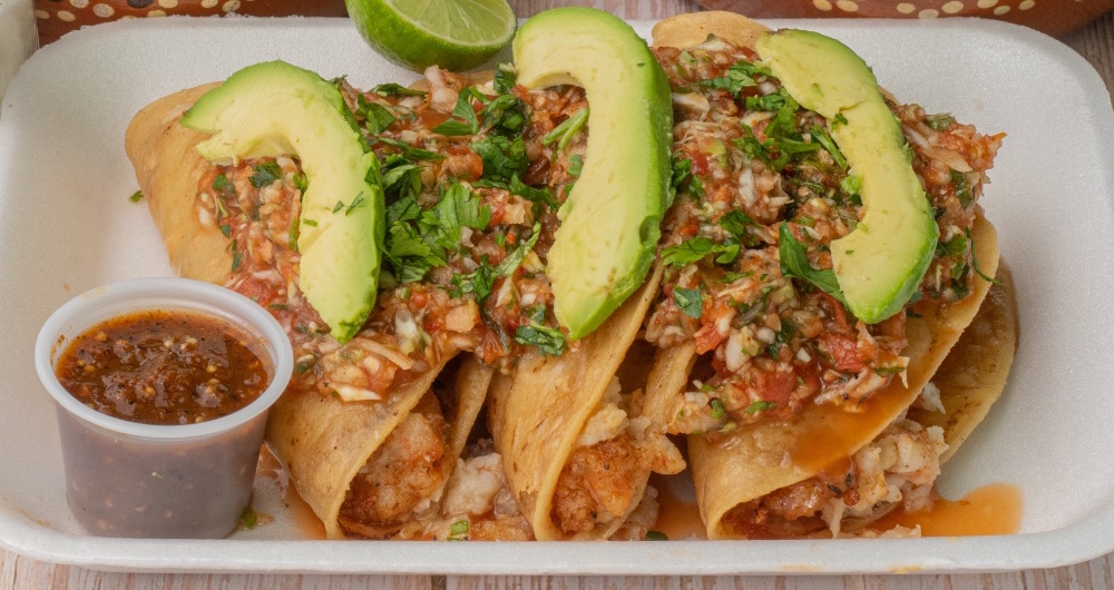 Tacos Dorados de Camarón MarikishÚ