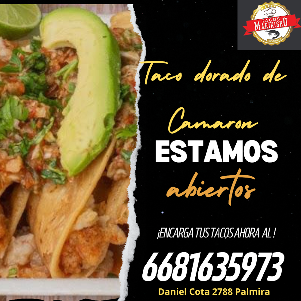 Tacos Dorados de Camarón MarikishÚ