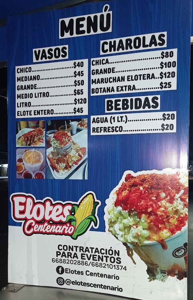 Elotes centenario rio las cañas
