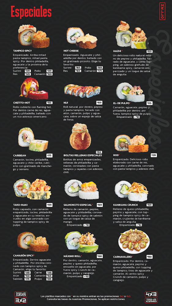 Hello Sushi Jaripillo