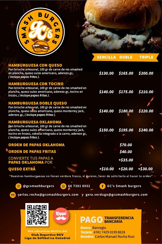 GC Smash Burgers · Pádel VIP