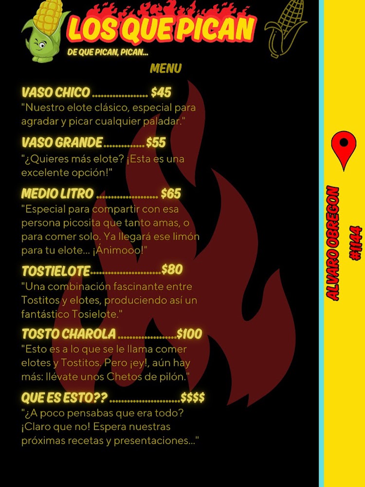 Los Que Pican esquites y más