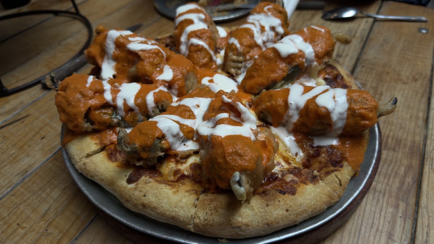 Pizza del Perro Negro Pedro Moreno