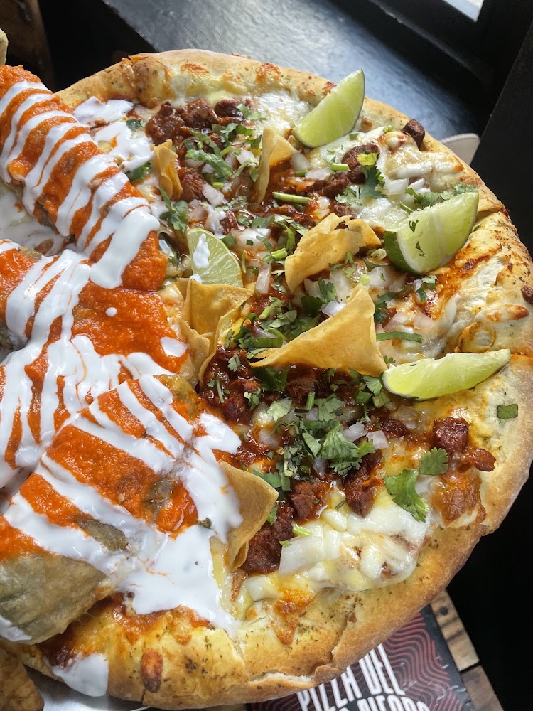 Pizza del Perro Negro Pedro Moreno