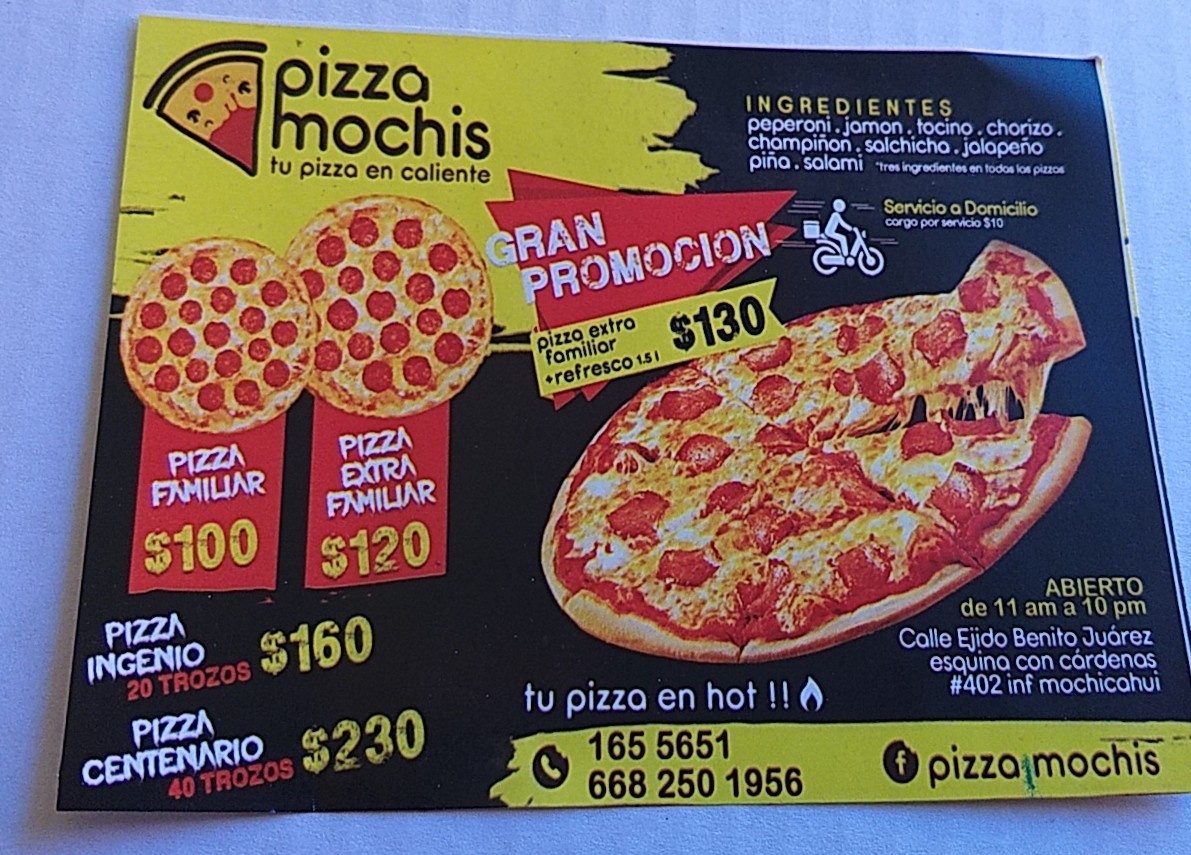 Pizza Mochis