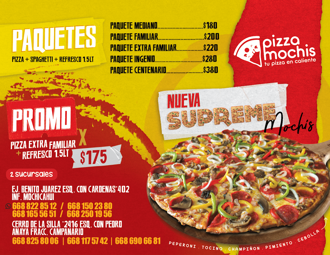 Pizza Mochis