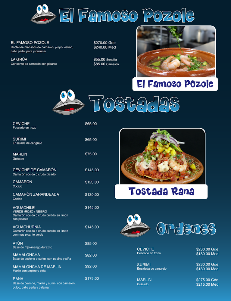 Mariscos Ponte Trucha Gloria