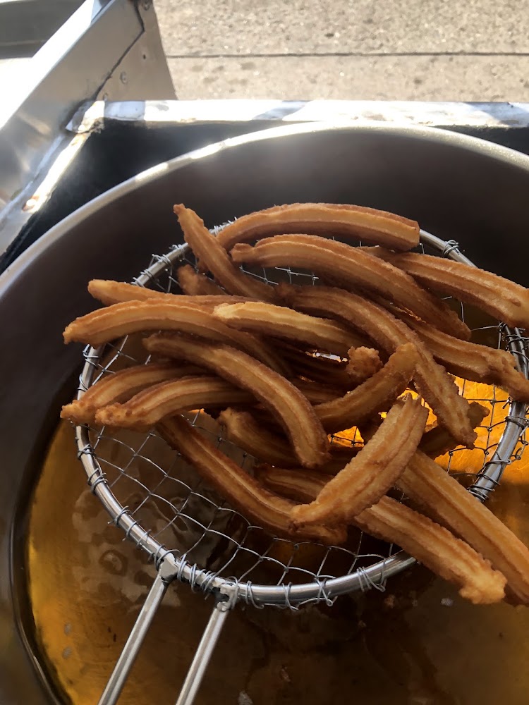 Puesto de Churros con relleno