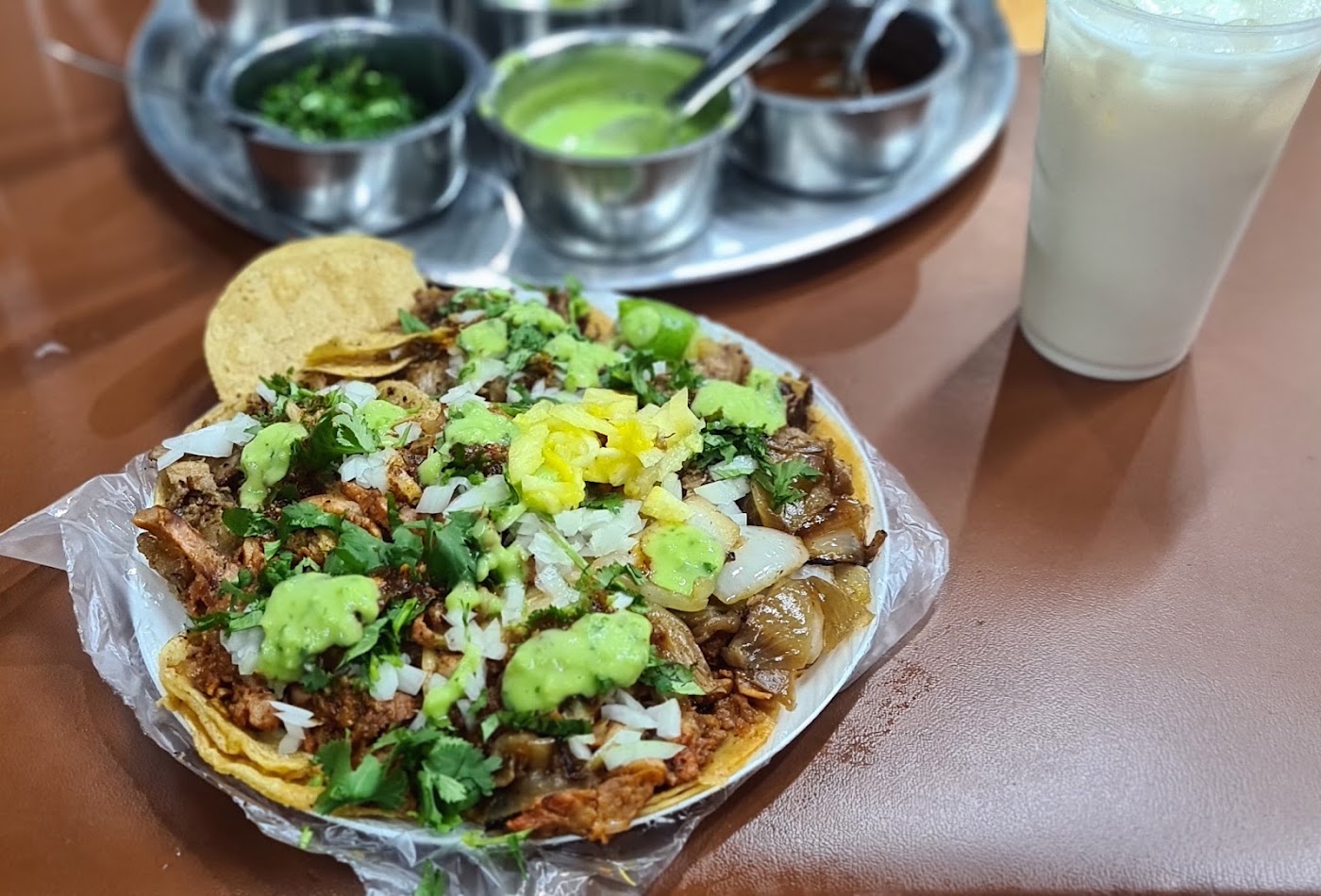 Tacos al Pastor Fuente Olimpica jimy