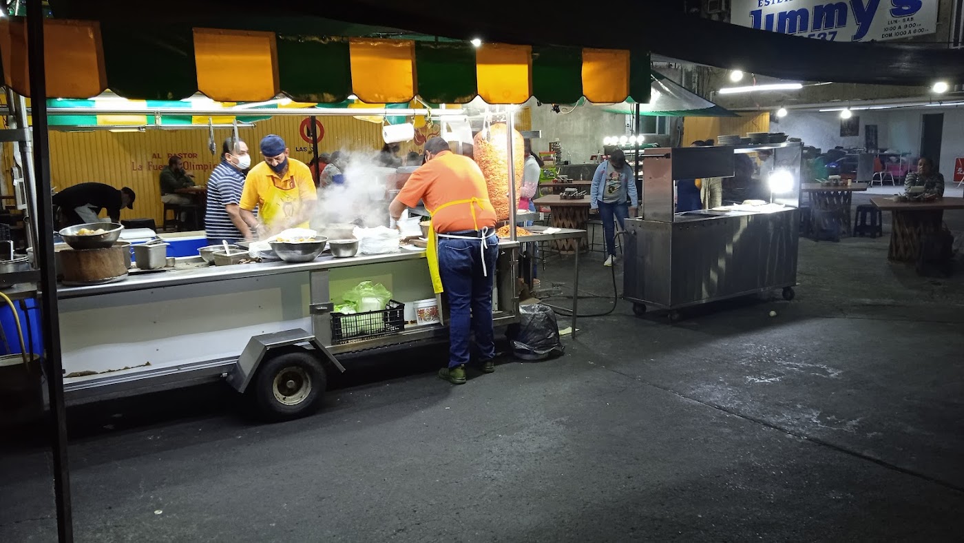 Tacos al Pastor Fuente Olimpica jimy
