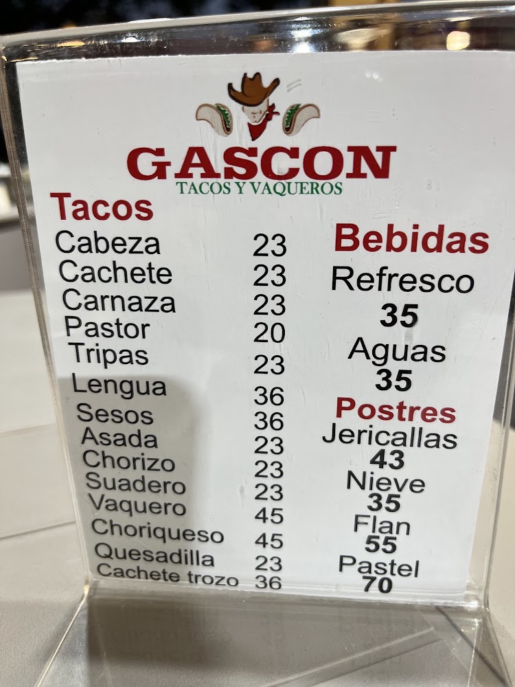 Tacos Gascón