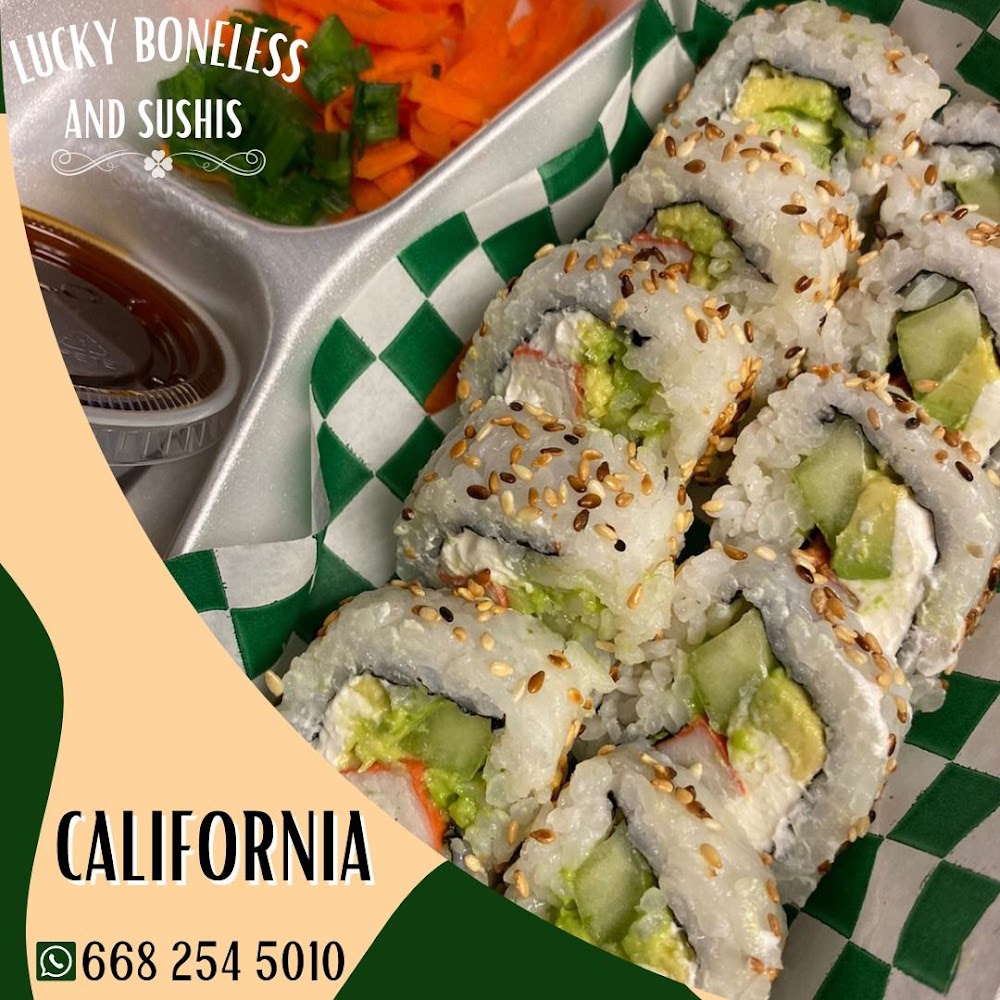 Lucky Boneless and Sushis