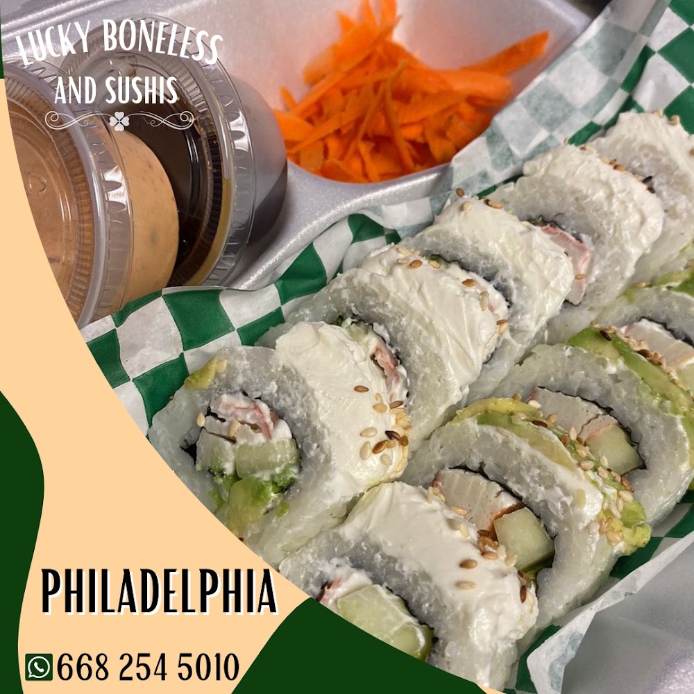 Lucky Boneless and Sushis