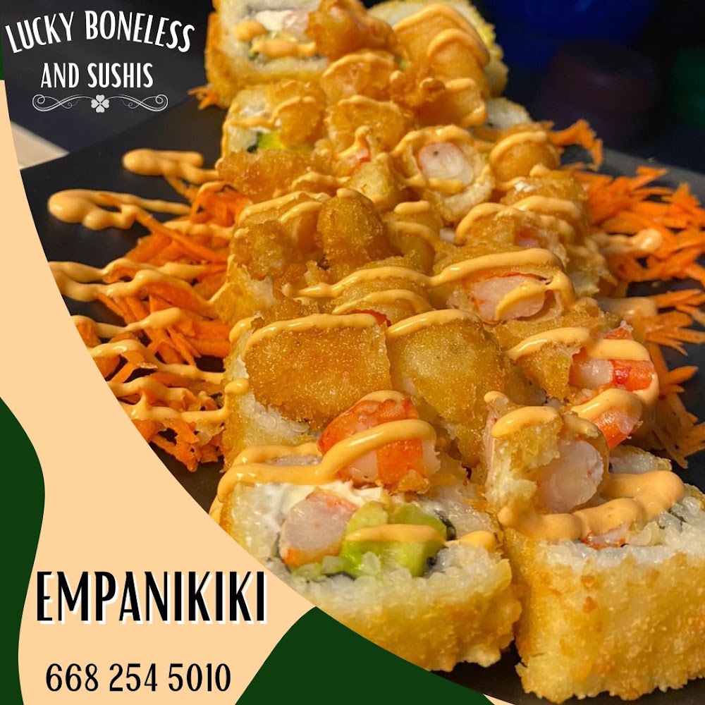 Lucky Boneless and Sushis