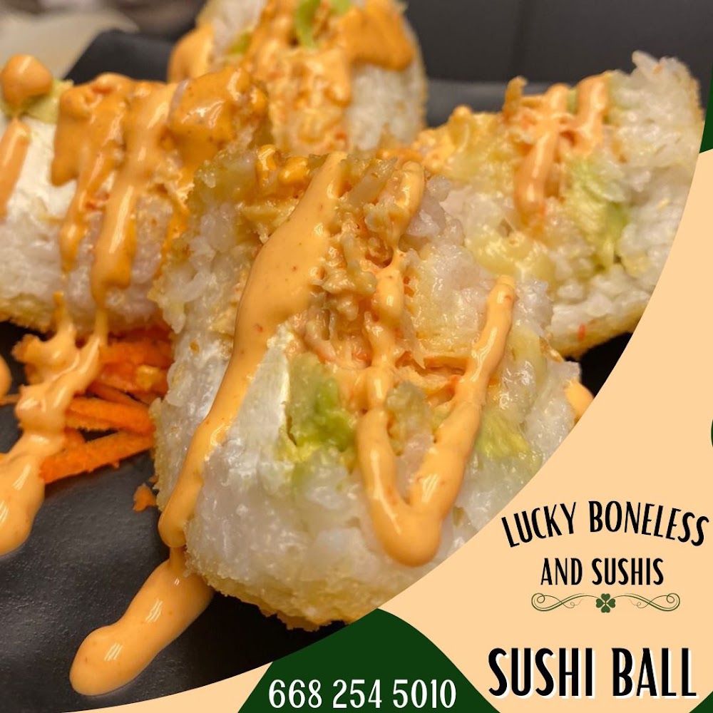 Lucky Boneless and Sushis