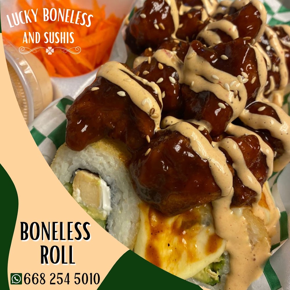 Lucky Boneless and Sushis