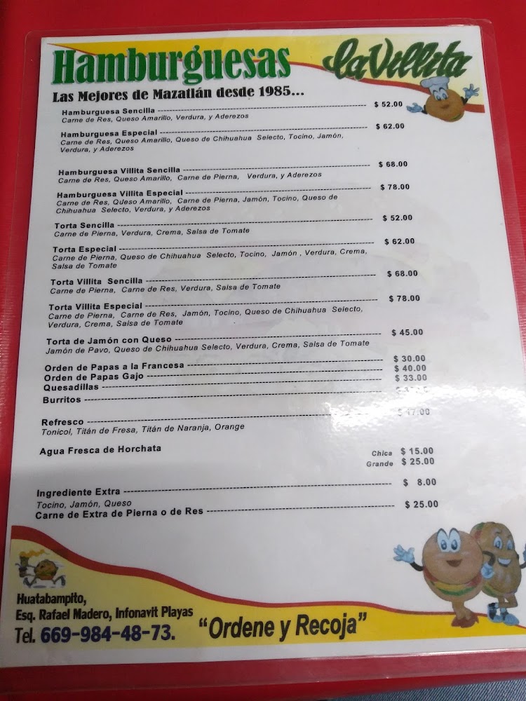 Hamburguesas La Villita