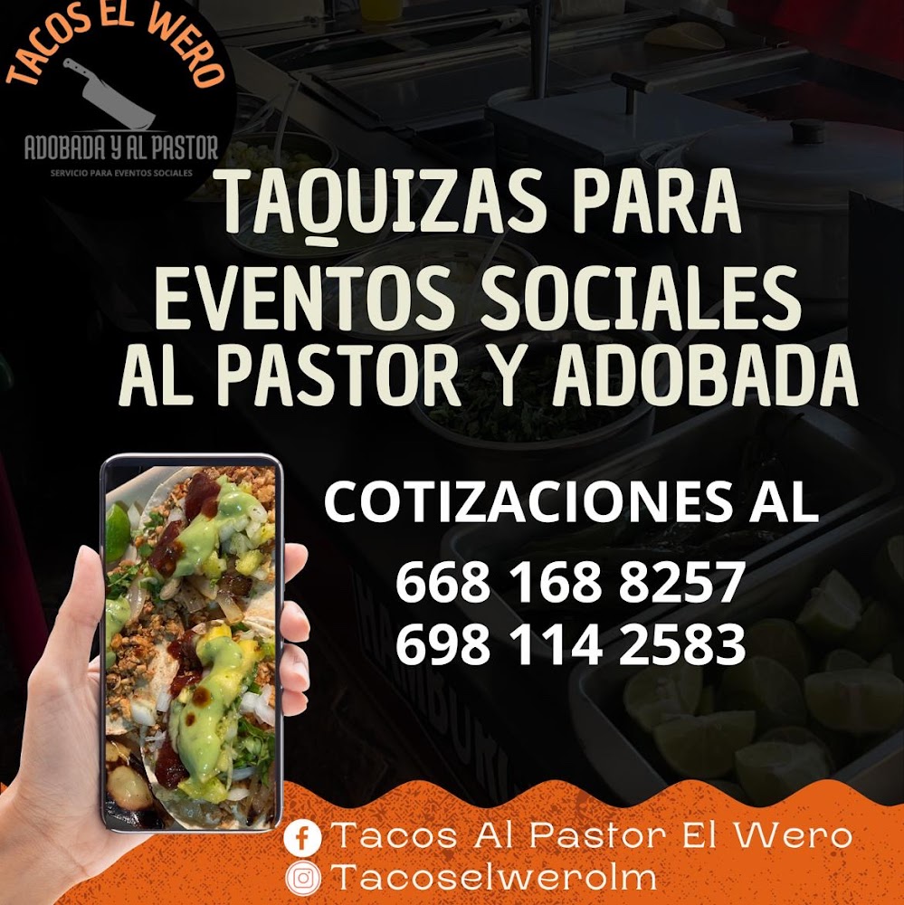 Taquizas para eventos el Wero