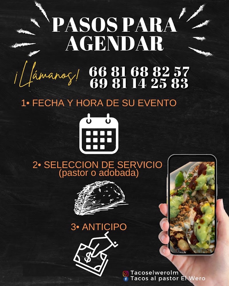 Taquizas para eventos el Wero