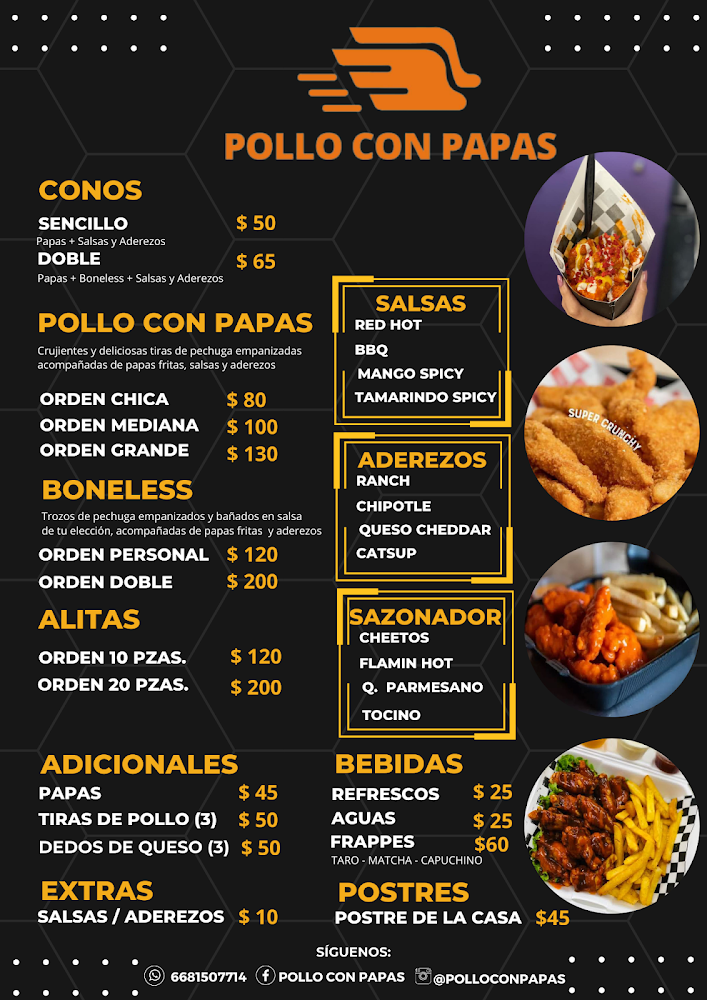Pollo con Papas Lm