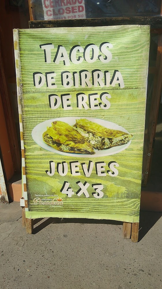 Tacos de birria y cenaduria PASADENA