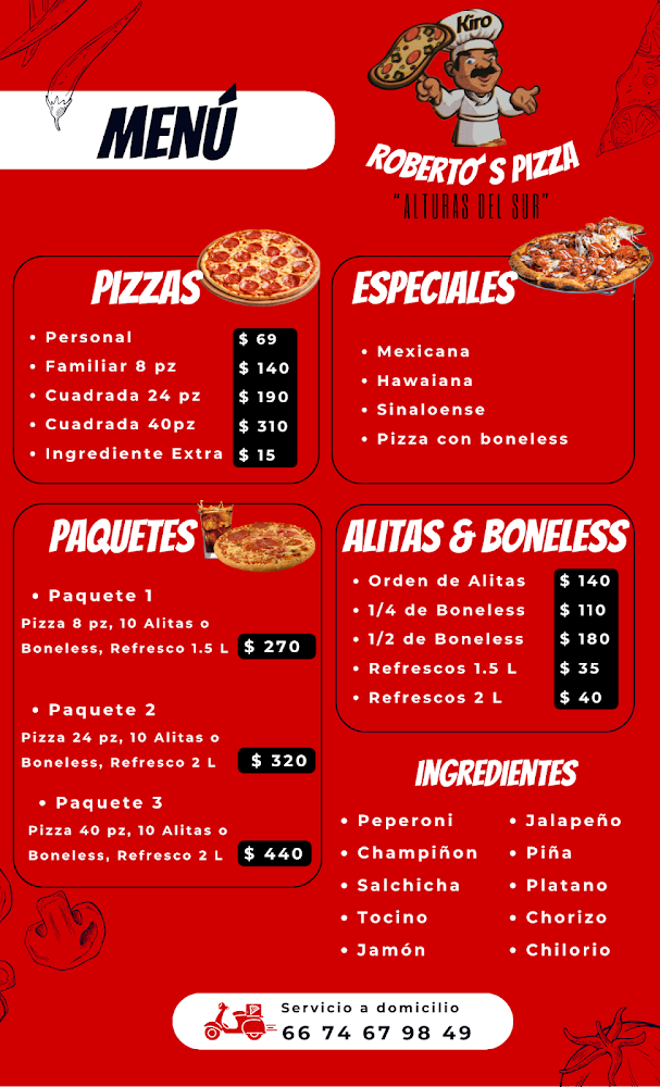 Roberto's Pizza "Alturas del Sur"