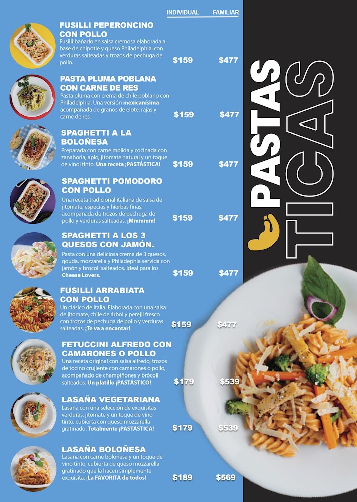 Pastástica · Lasaña y Pasta