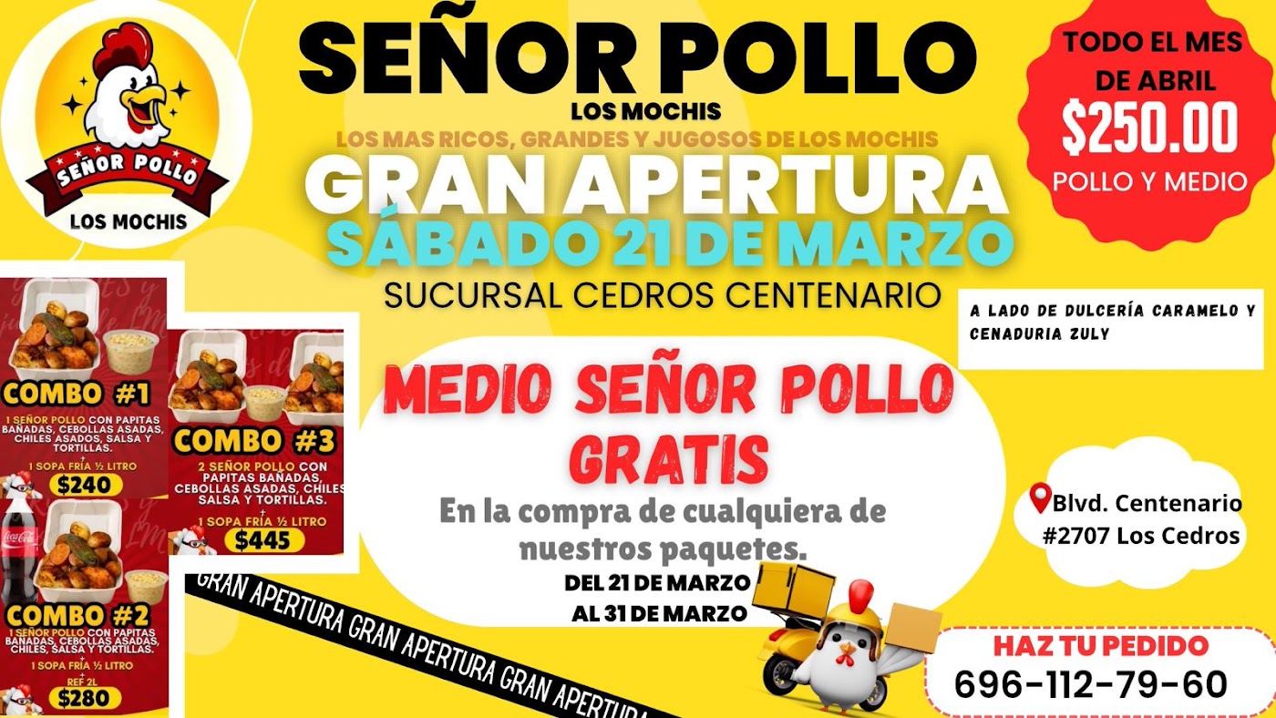 Señor Pollo Sucursal Cedros
