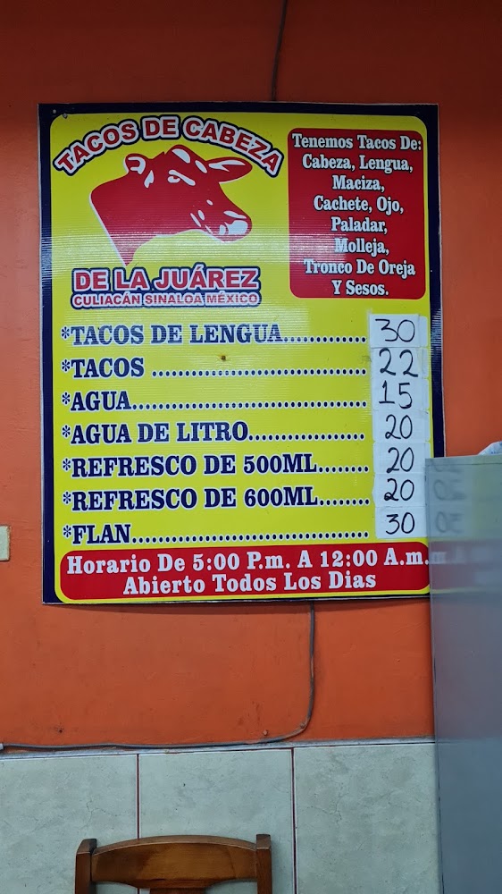 Tacos De Cabeza De La Juarez