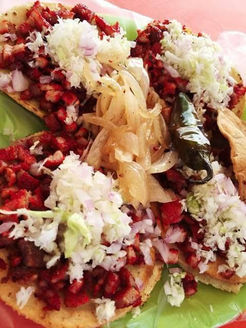 Tacos de adobada chayito