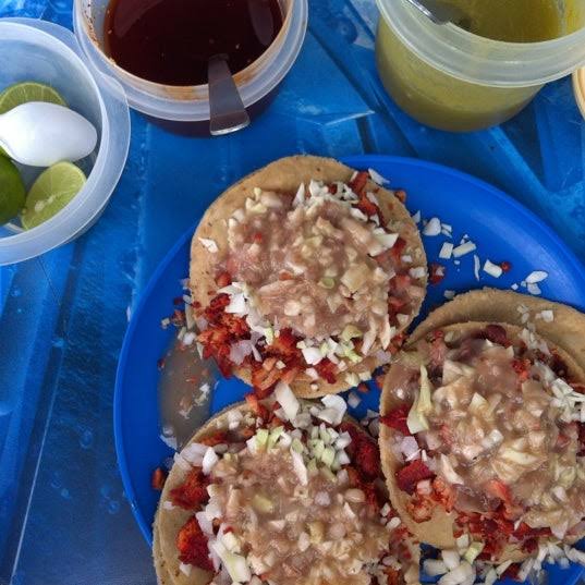 Tacos de adobada chayito
