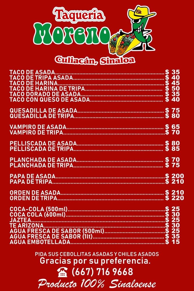 Taqueria Moreno, Mercado Garmendia