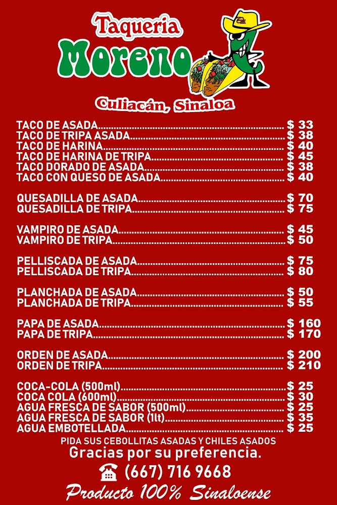 Taqueria Moreno, Mercado Garmendia