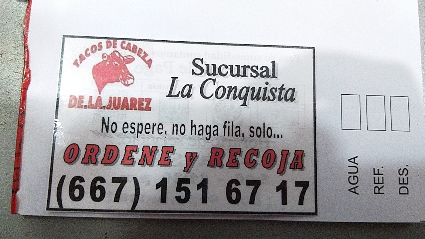 Tacos de Cabeza La Conquista