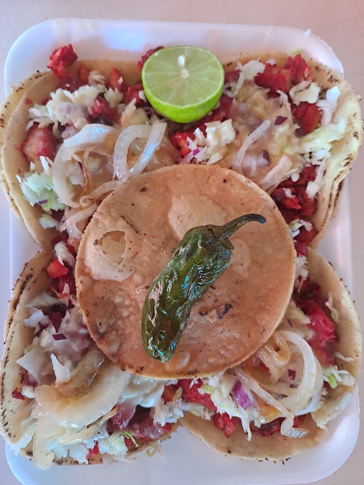 Tacos de Adobada viñedos 🌮