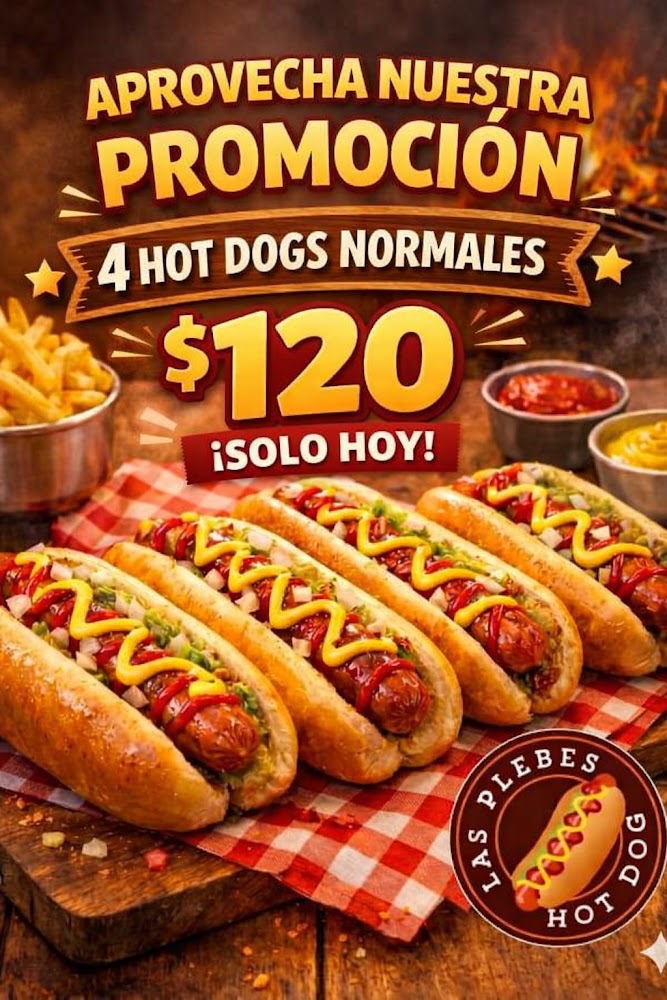 Hot dog las plebes de la Urbi