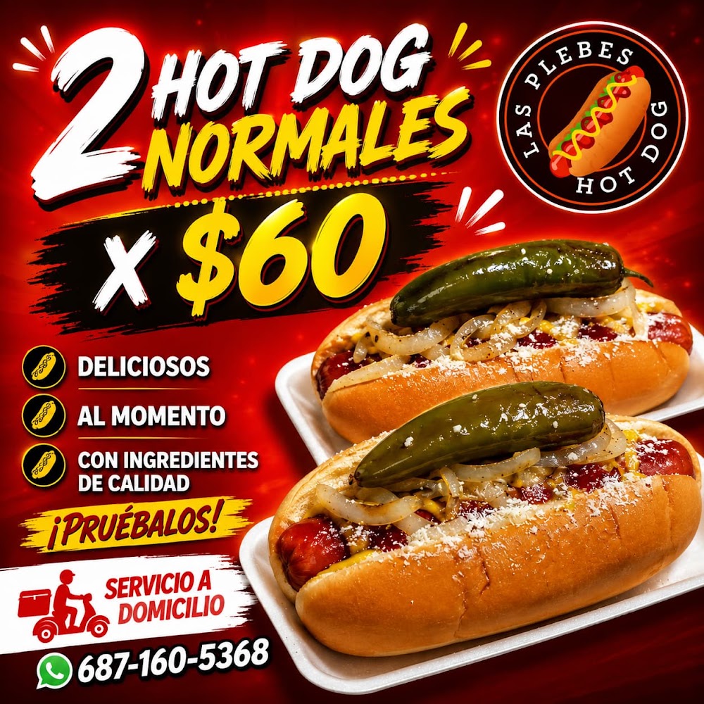 Hot dog las plebes de la Urbi