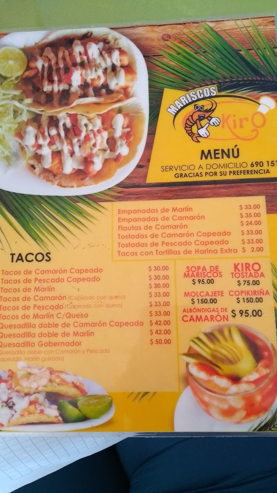 Mariscos kiro