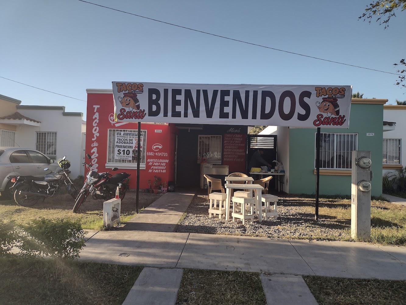Tacos de Adobada "Santi"