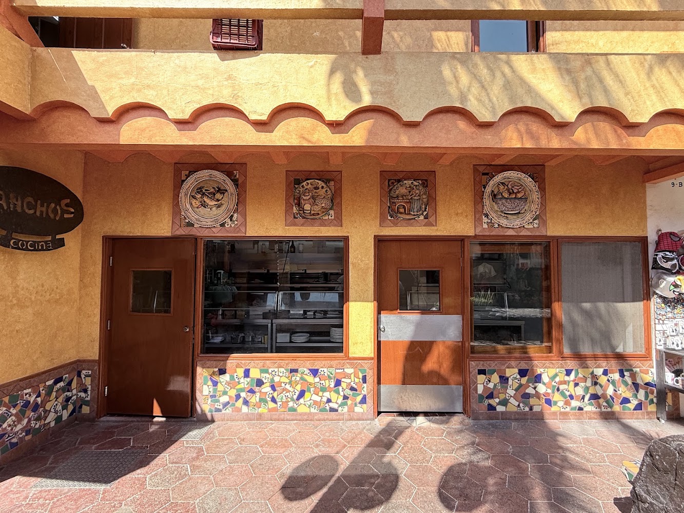 Restaurant Pancho's frente al Mar.
