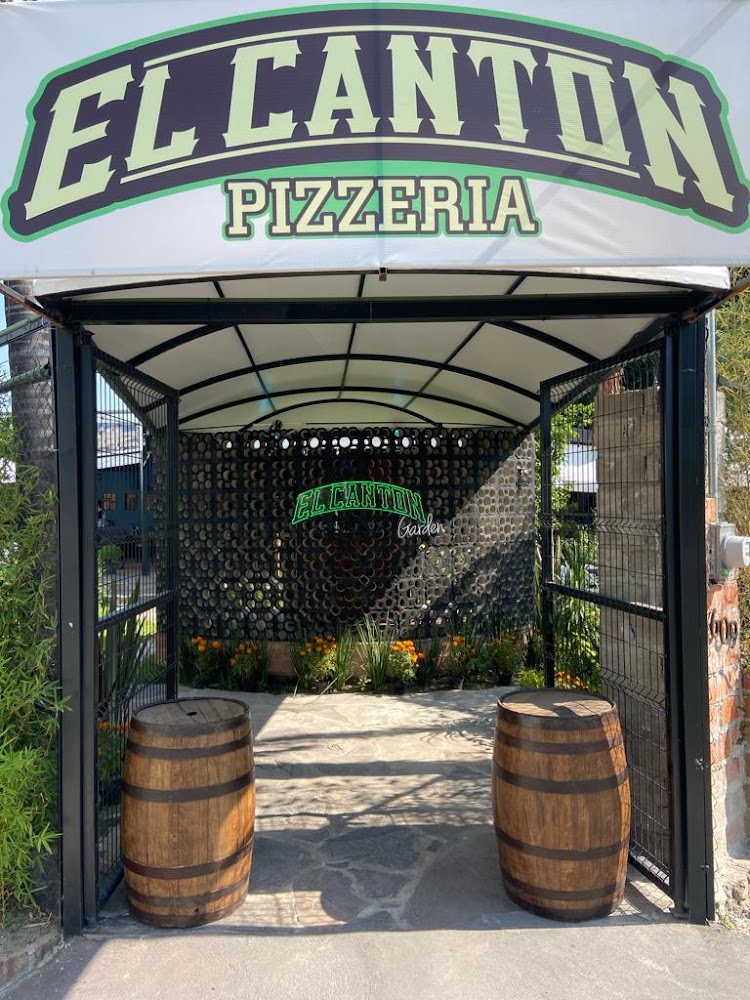 Pizza a la leña El Cantón Garden